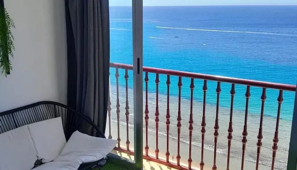 Balcon - Studio with Sea View and Terrace in Benidorm
