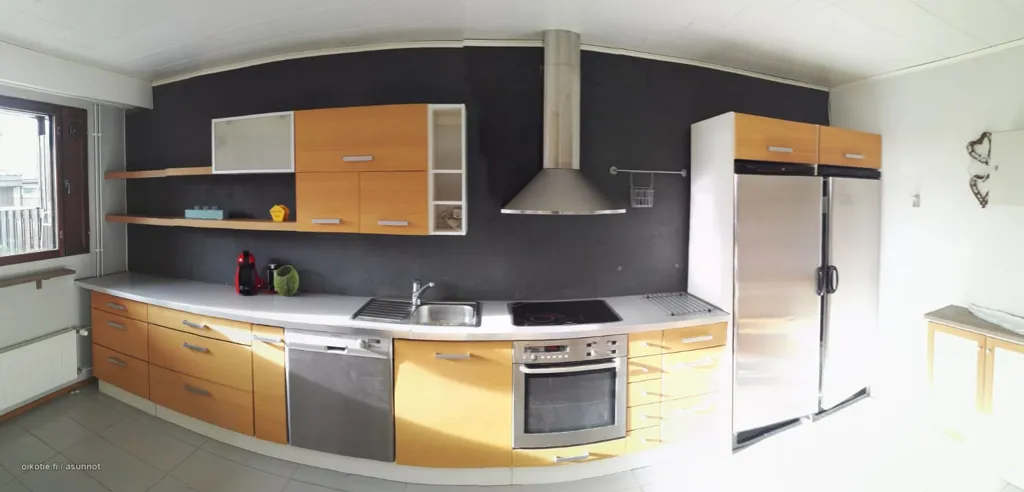 Köök - Flat with Pool in Kaukola, Kotka