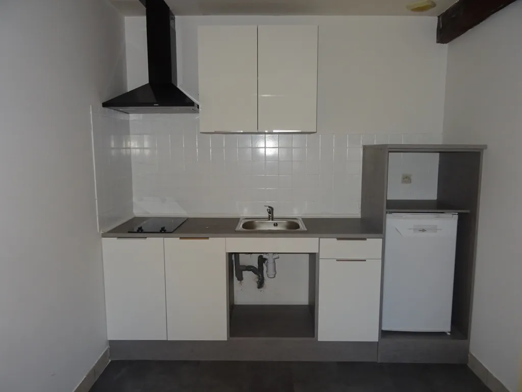 Cuisine - Appartement 1 Pièce dans Immeuble Calme à Orléans