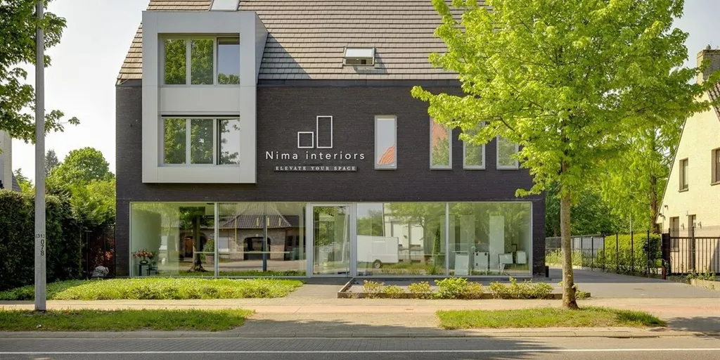 Exterior - Mixed-Use Building with Showroom in Borsbeek