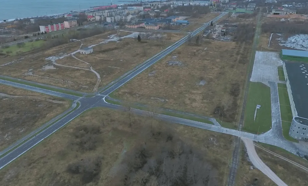 Vista aerea - Land with Tech Park Access in Paldiski