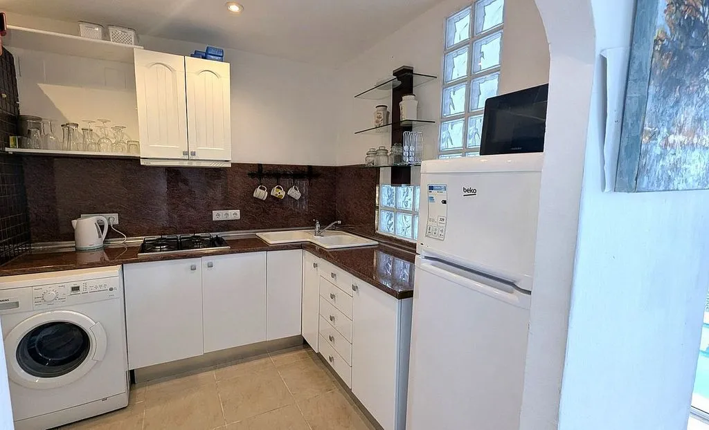 Cuisine - Chalet with Sea View and Pool in Jávea