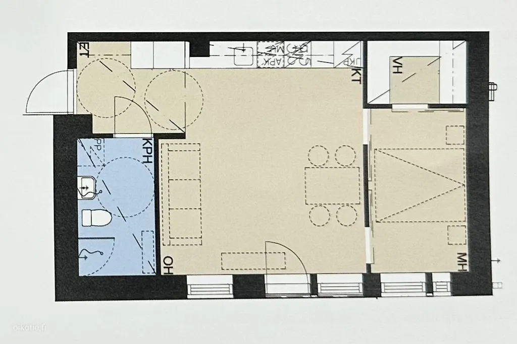 Plaan - Modern Flat with City Centre Views in Oulu