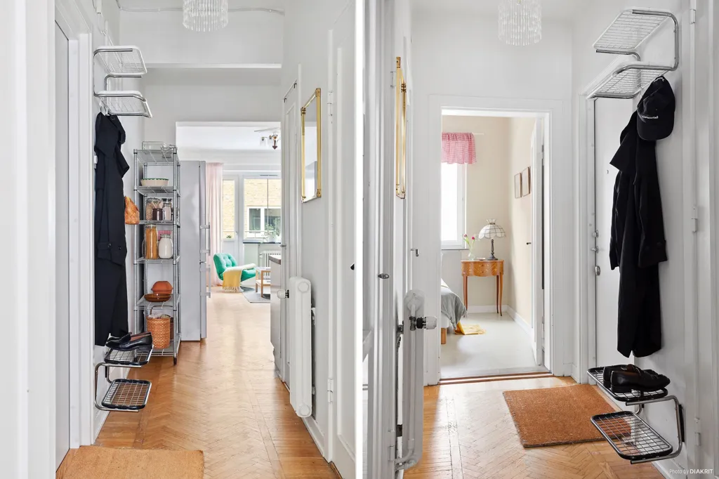 Entrée - Two-Bedroom Flat with Balcony on Åhusgatan
