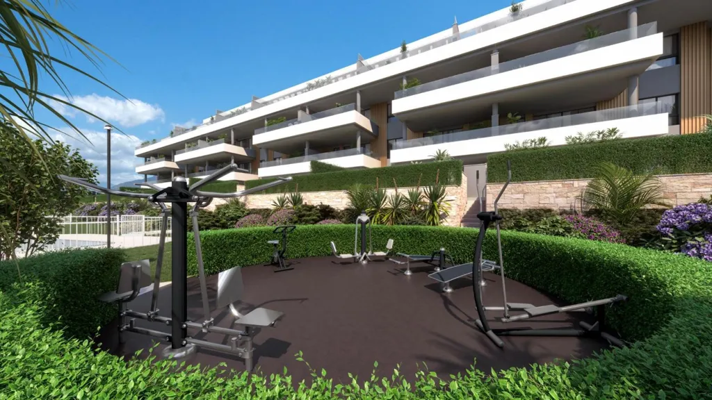 Garden - 2-Bed Flat with Pool in Montemar, Torremolinos
