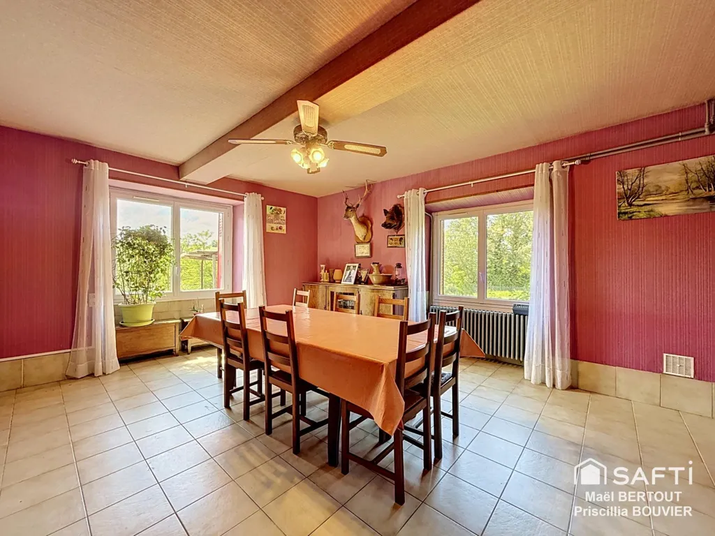 Salle à manger - Maison avec Jardin et Fort Potentiel à Saint-Béron