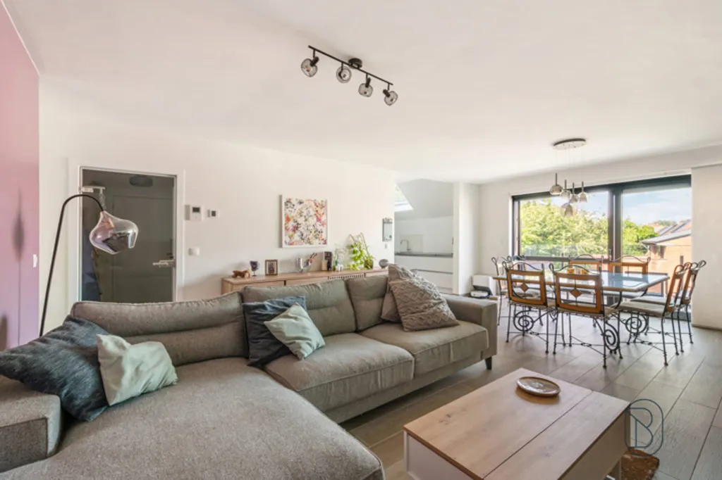Séjour - Appartement Récemment Construit avec Balcon à Dottignies
