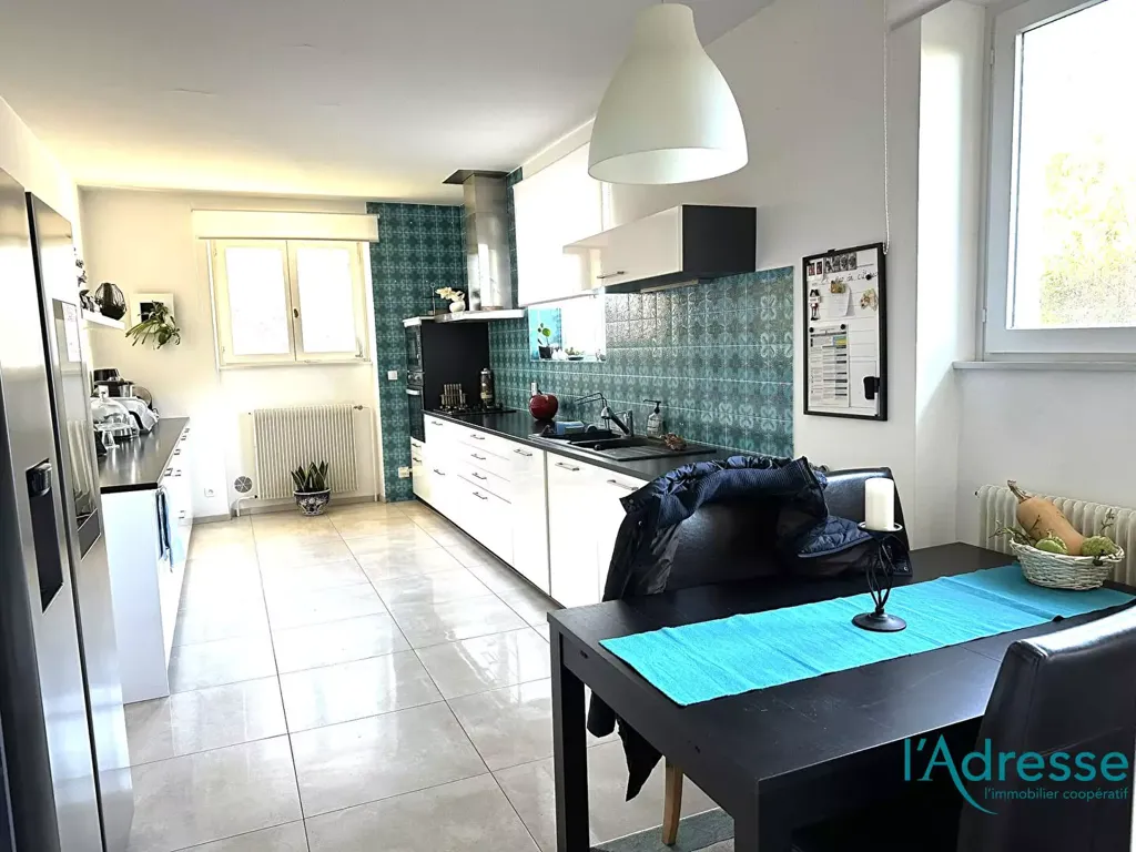 Kitchen - Bourgeois House with Forest View in Guebwiller