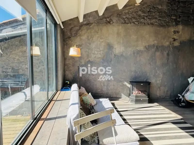 Living Room - Rustic House with Terrace in Torrefeta i Florejacs