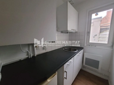 Köök - Compact Apartment with Terrace in Valenciennes