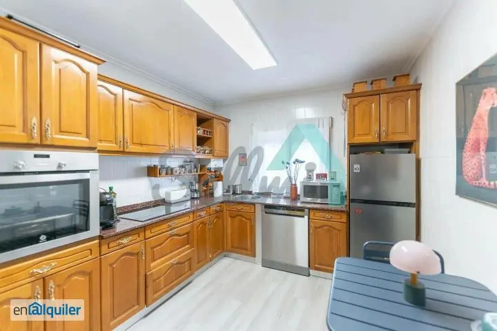 Köök - Furnished Apartment with Sea View in Gijón