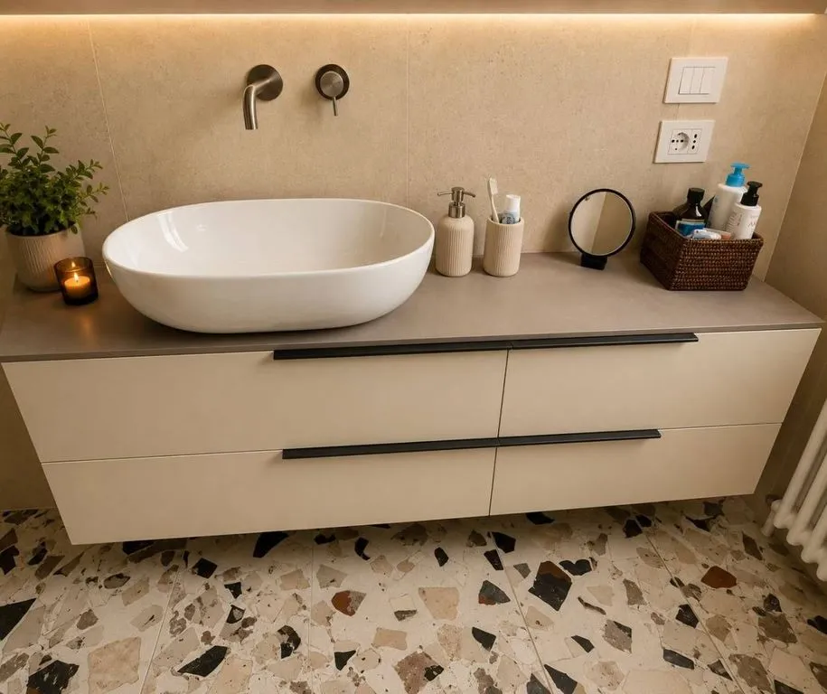 Salles de bain - Luxury Penthouse with Terraces in Milan