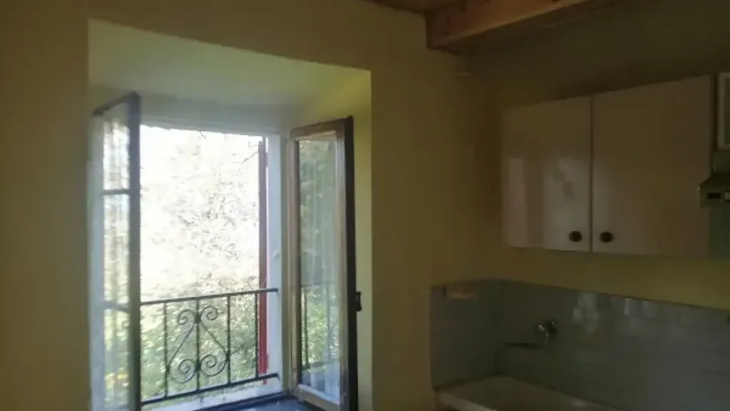 Köök - Two-Bedroom Apartment with Balcony in Serramazzoni