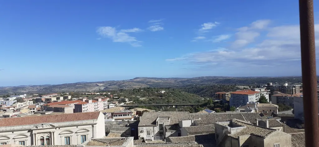 Balcony - Apartment with Panoramic Terrace in Palazzolo Acreide