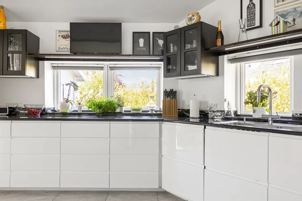 Köök - Renovated Villa with Garden in Gilleleje