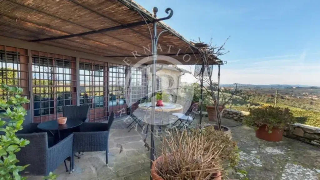 Terrasse - Historic Villa with Panoramic View in Bagno a Ripoli
