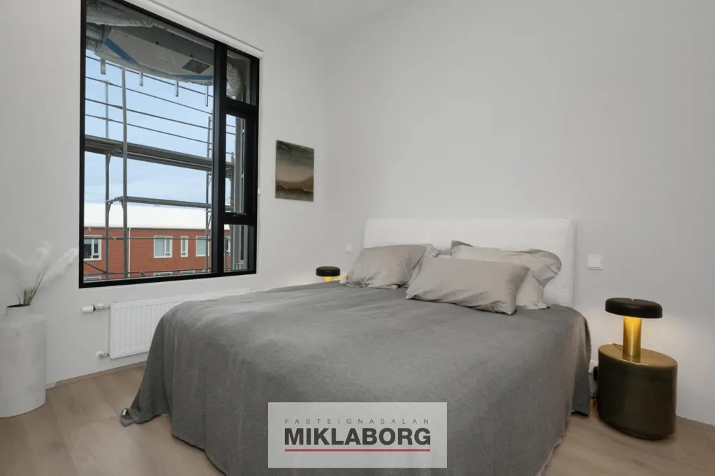Camere da letto - New Flat with Balcony in Hafnarbraut