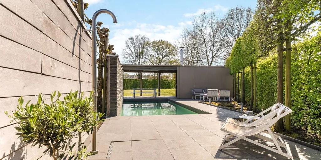 Pool - Modern Villa with Wellness Area in Dessel