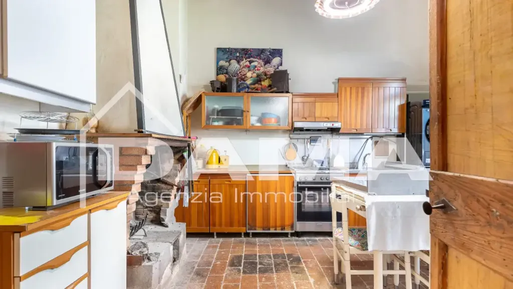 Köök - Rustic Cottage with Private Park in Forlì
