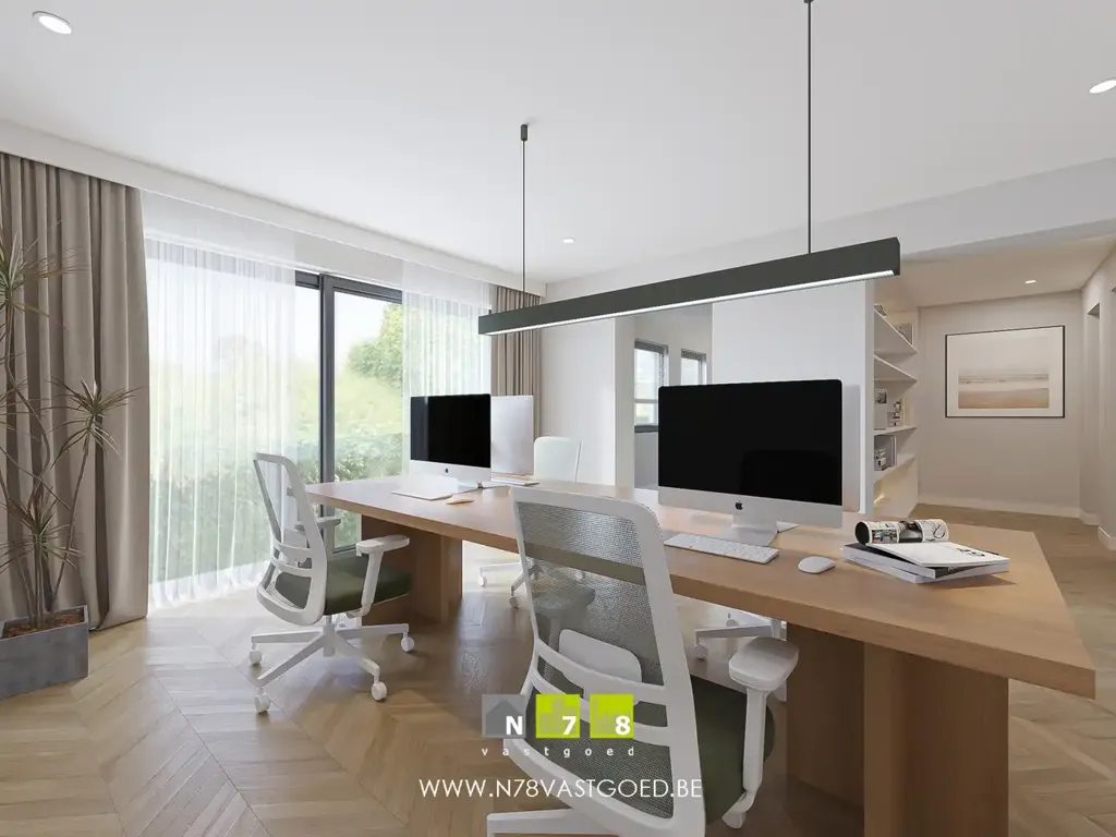 Bureau - Villa Moderne avec Appartement et Garage à Dilsen