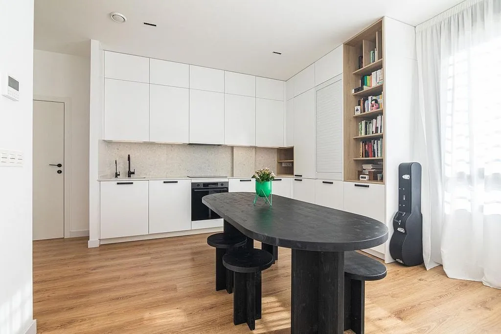 Kitchen - Semi-New Flat with Pool in El Travaló, Elche