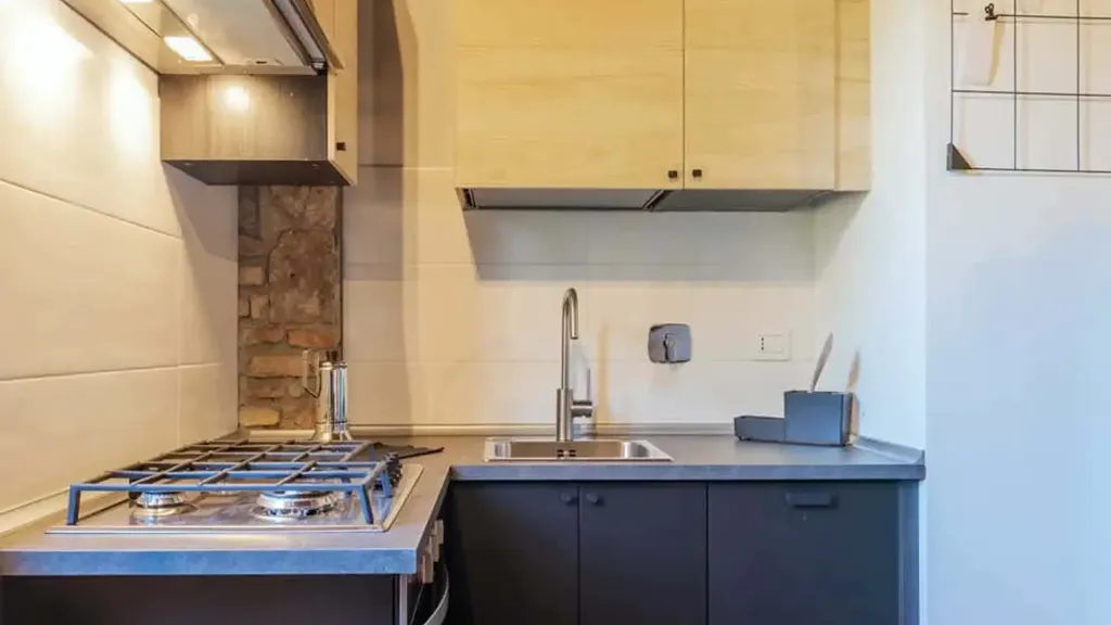 Cuisine - Bright Studio in Garbatella, Rome