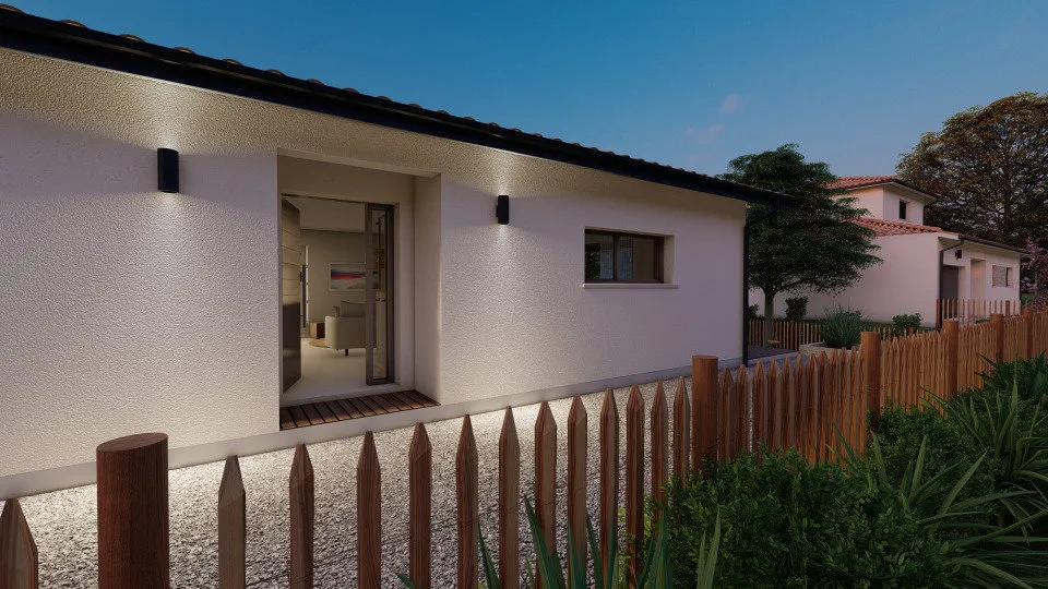 Välivaade - New House with Garden in Lalbenque