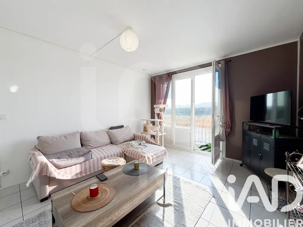 Séjour - Appartement avec balcon et vue dégagée à Compiègne