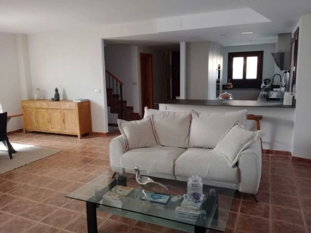 Séjour - Semidetached House with Patio in Estepona