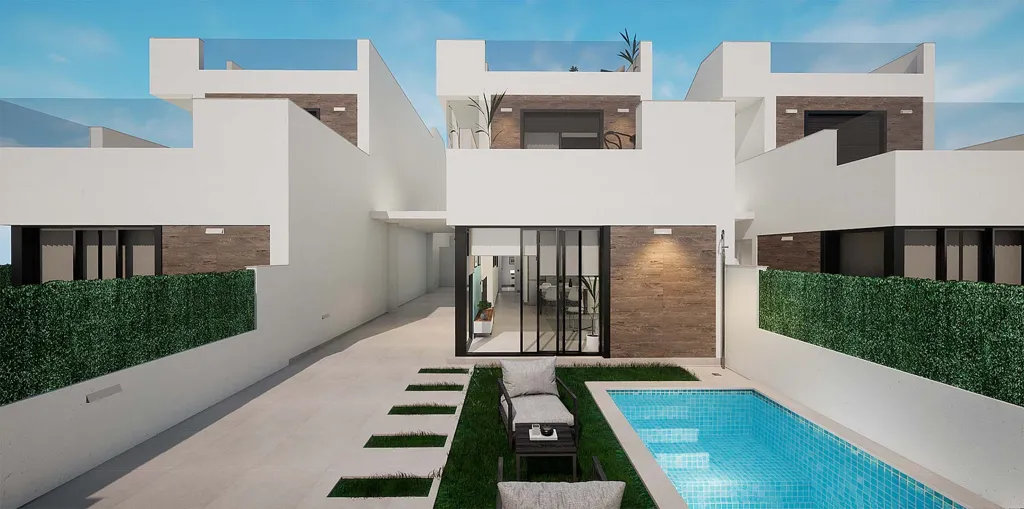 Extérieur - Newly Built Villa with Pool in Los Alcázares