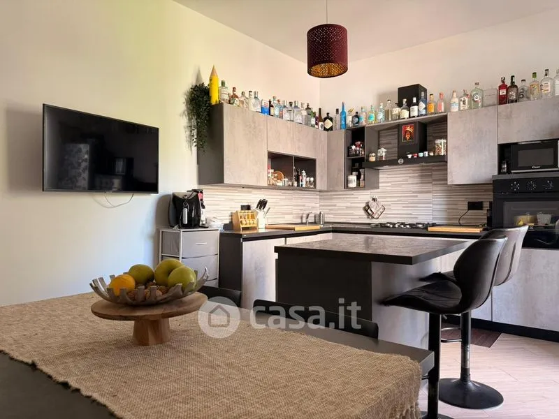 Köök - Rustic Apartment with Sea View in Voltri
