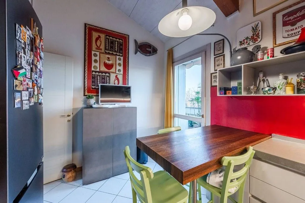 Köök - Luxury Penthouse with Terraces in Modena