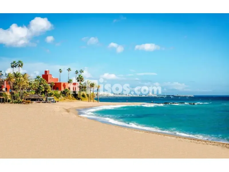 Beachfront Studio with Sea View in Benalmádena Costa