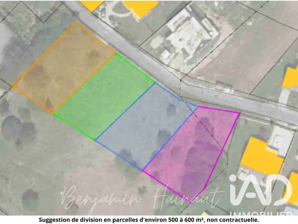 Plan - Terrain Constructible à Saint-Brice