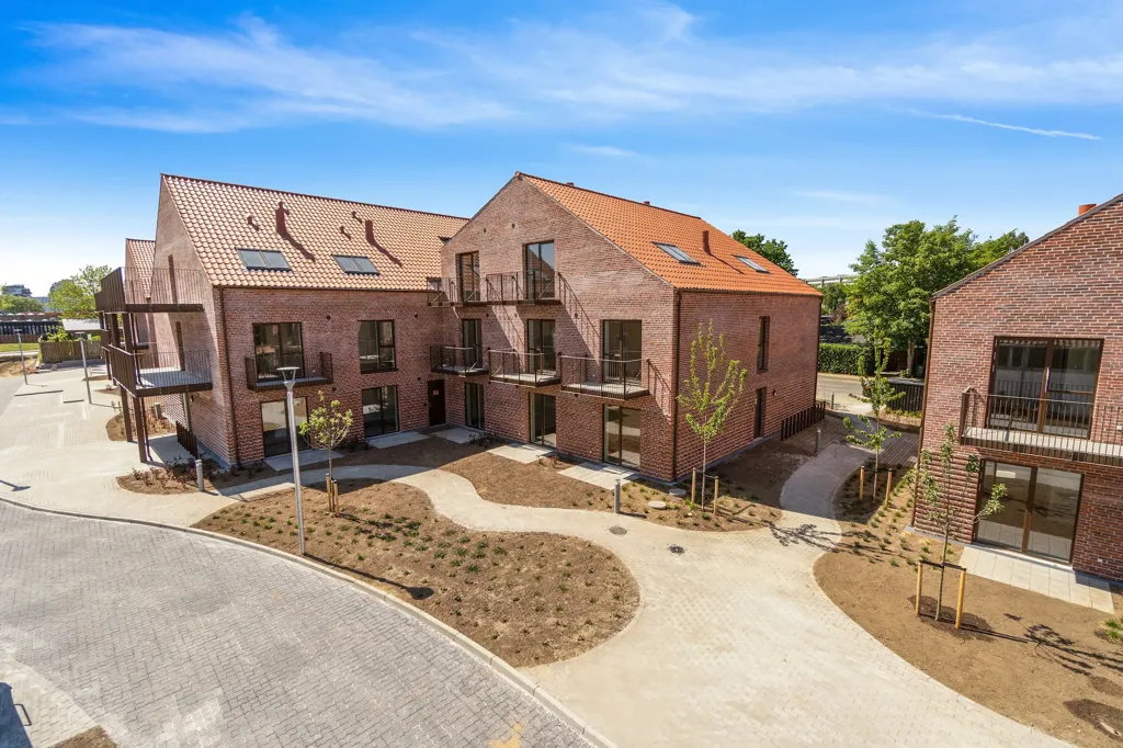 Õhuvaade - 1-Bed Flat with Balcony in Risskov