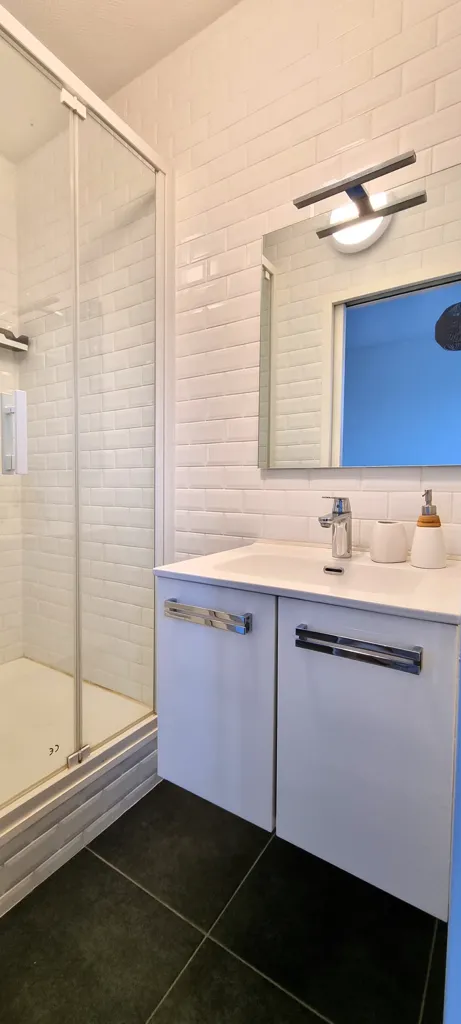 Salles de bain - Appartement Meublé avec Chambre Séparée à Rennes