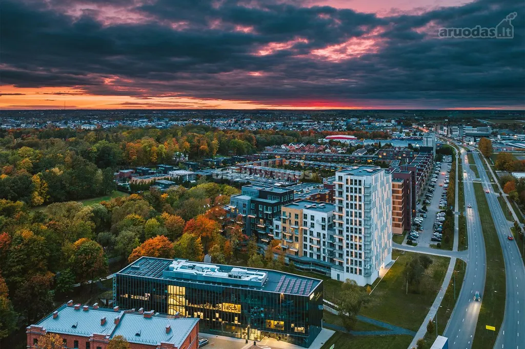 Vista aerea - Modern Apartment with Terrace in Kaunas, Freda