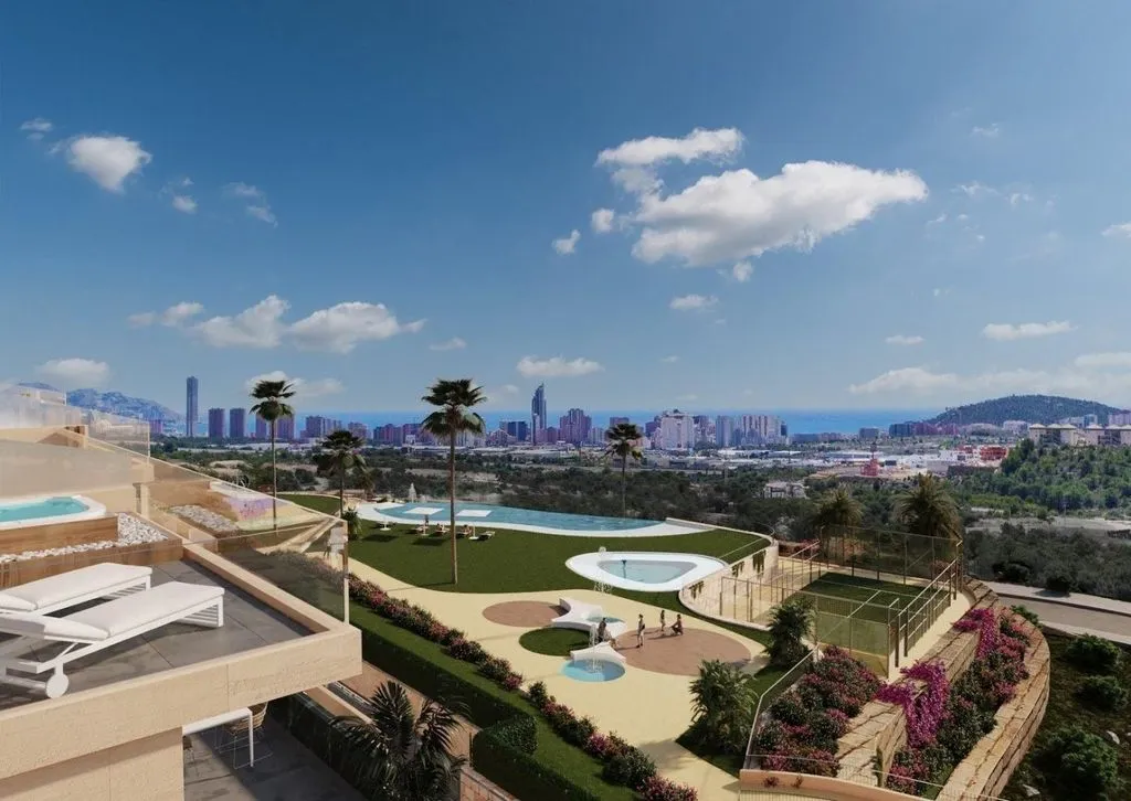 Piscine - Luxury Flat with Sea View in Finestrat