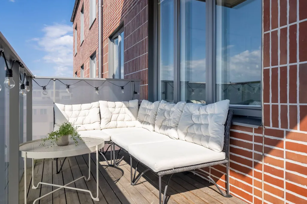 Balcon - Apartment with West Balcony in Hammarby Sjöstad
