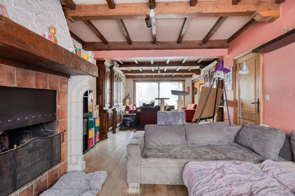 Séjour - Maison avec Terrasse à Huizingen