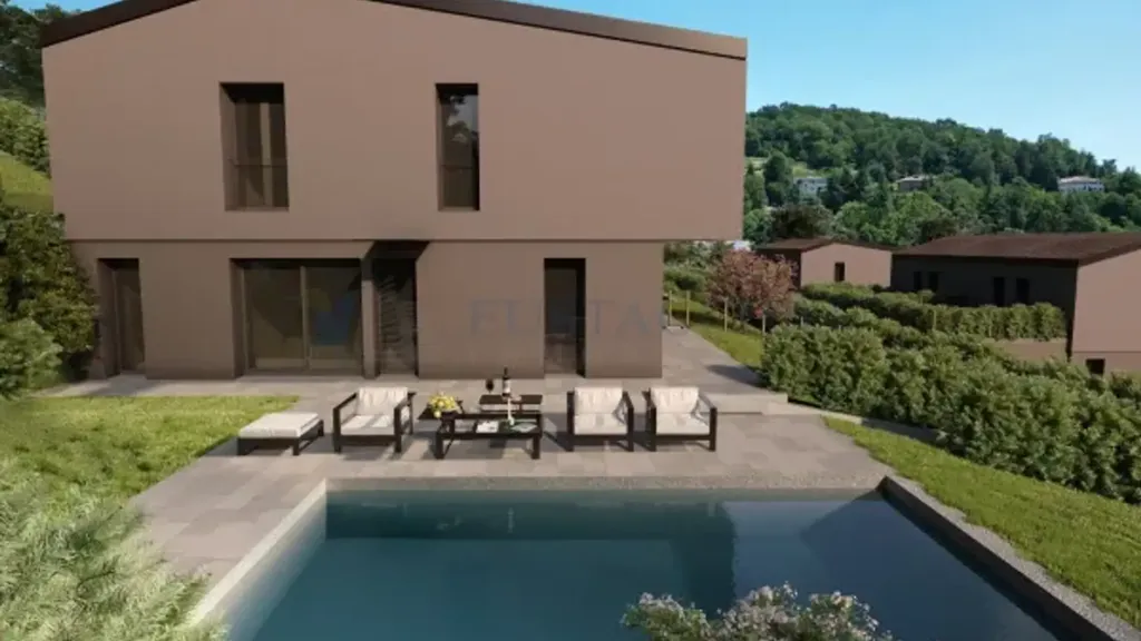 Piscine - Villa with Sea View in Ponteranica