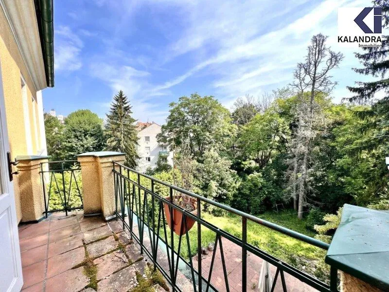 Balcony - Classical Altbau Villa with Terrace in Gersthof