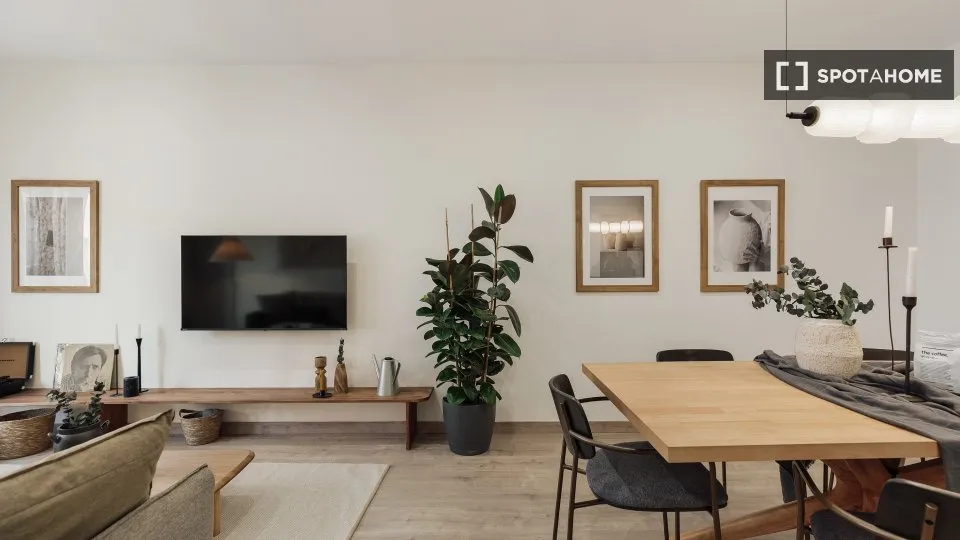 Soggiorno - Ample Apartment with Terrace in Vila de Gràcia