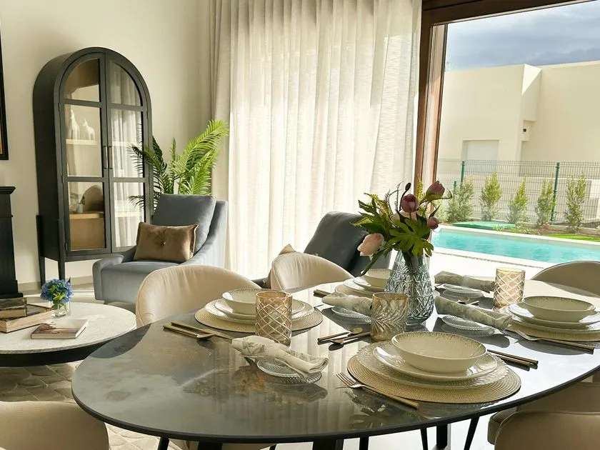Dining Room - Villa with Private Pool in Algorfa, Alicante