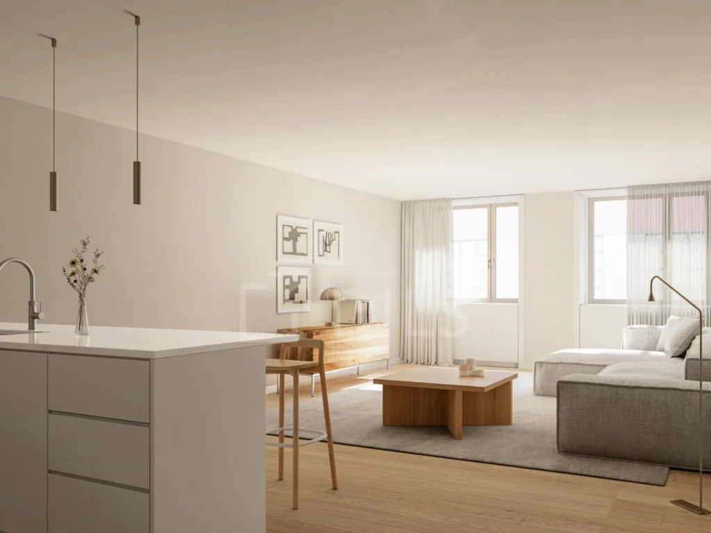 T2 Apartment with Rooftop Pool in Alvalade