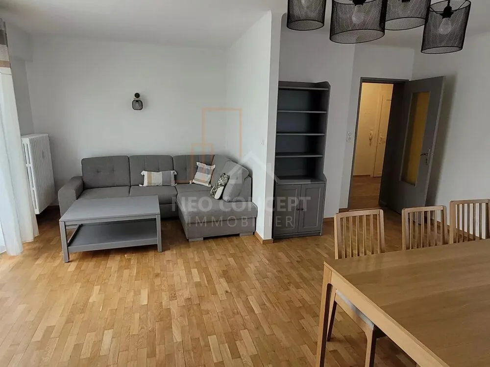 Séjour - Appartement Meublé avec Balcon à Haguenau