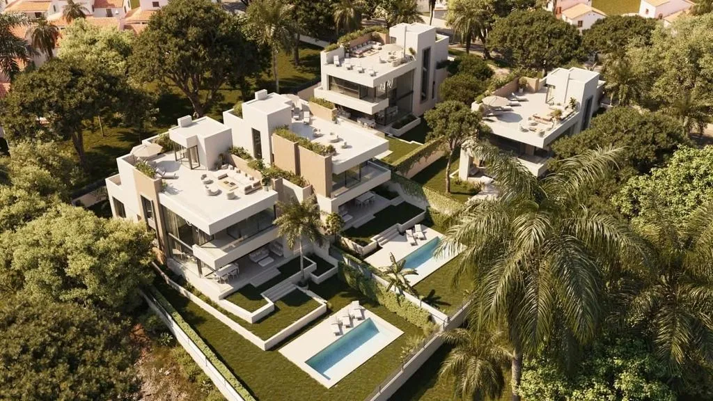 Õhuvaade - Luxury Villa with Pool in East Marbella