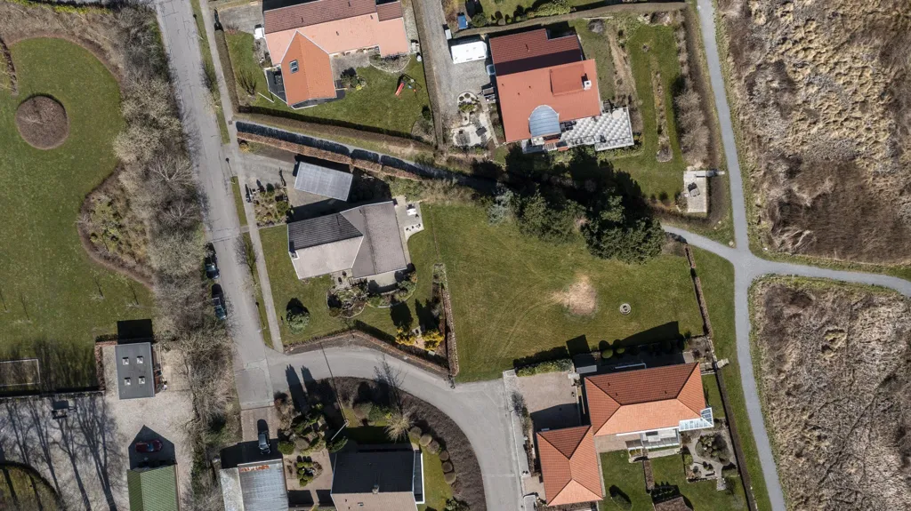 Vue aérienne - Year-Round Plot with 5G Coverage in Fredericia
