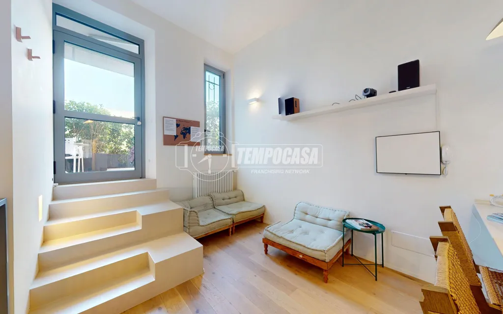 Séjour - Contemporary Triplex with Private Garden in NoLo, Milan