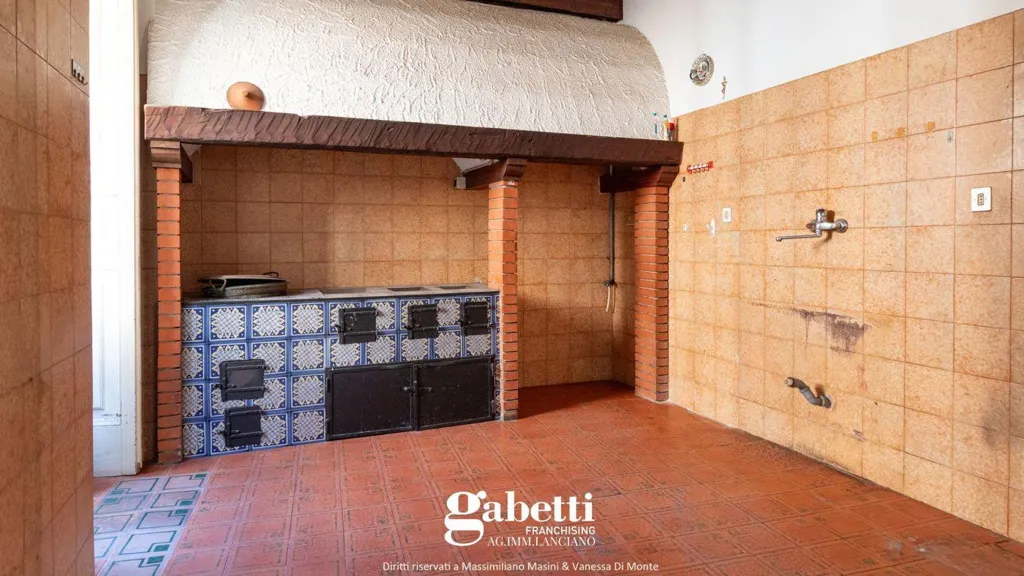 Köök - Historic Apartment with Balcony in Lanciano